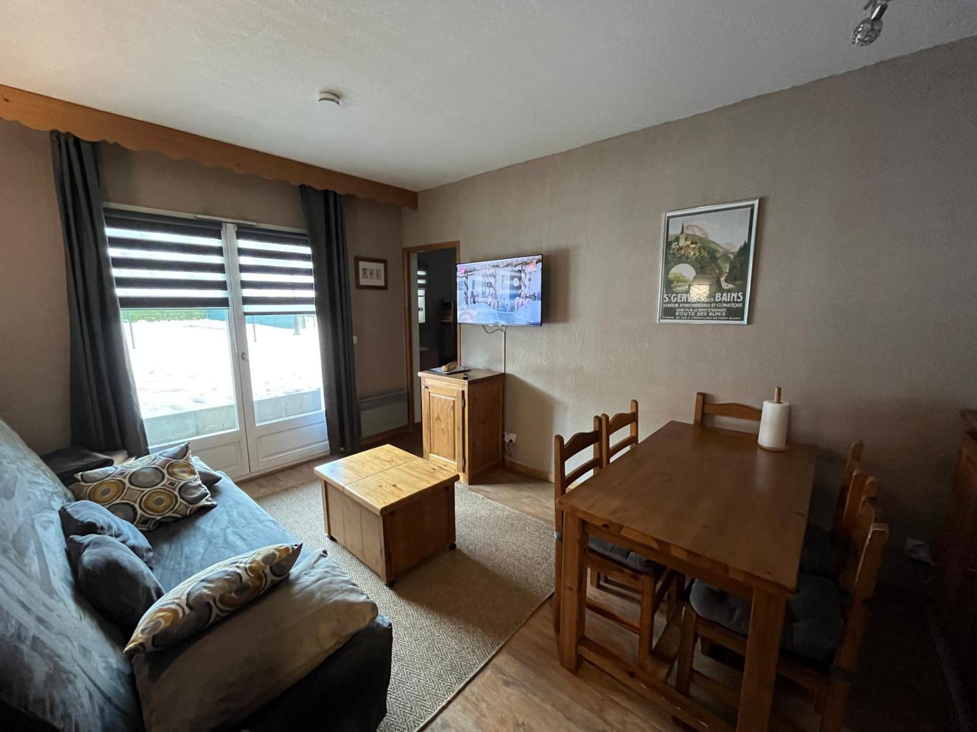Appartement T2+Cabine Independante Au Depart Des Telecabines Saint-Gervais/Bettex/Mont D'Arbois Εξωτερικό φωτογραφία