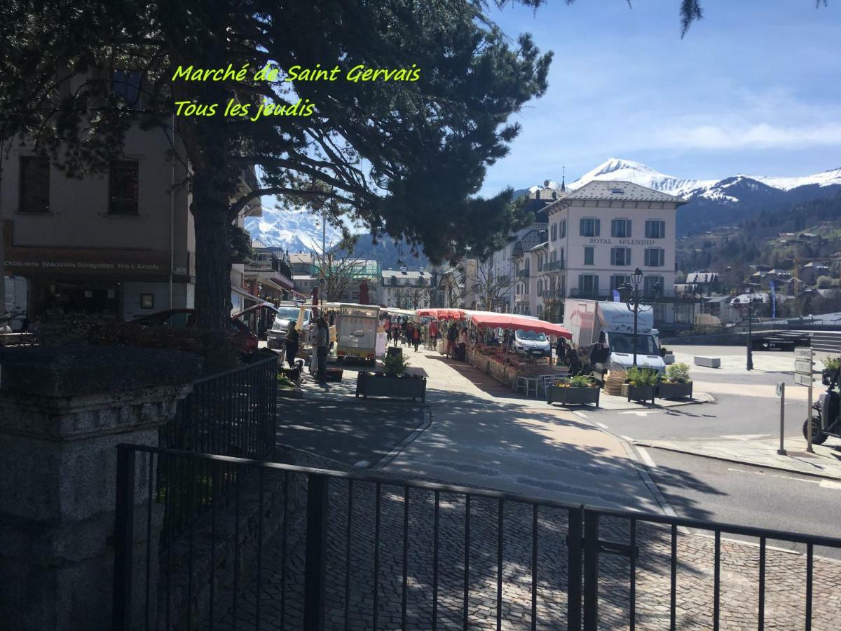 Appartement T2+Cabine Independante Au Depart Des Telecabines Saint-Gervais/Bettex/Mont D'Arbois Εξωτερικό φωτογραφία